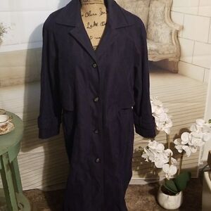 REGENT PARK navy trench coat